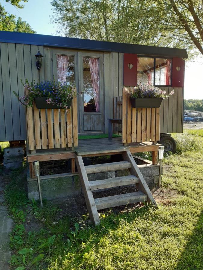 Pipowagen 'Klein Hoonhorst' Lejlighed Putten Eksteriør billede